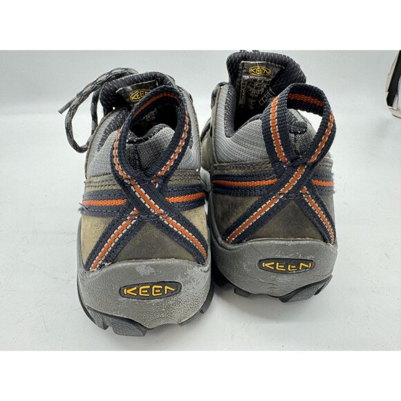 Keen Men's ASTM F2413-11 Steel Toe Utility Work Shoes Size 8 Green Black Lace Up - Picture 13 of 16